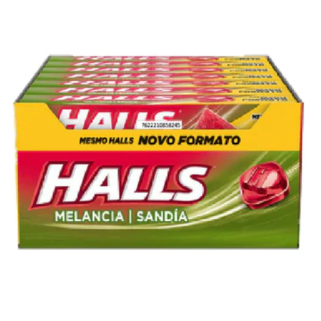 Halls Drops Watermelon Box 21 x 28g 588g